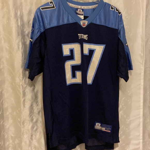 Reebok On Field Tennessee Titans Eddie George Jersey Youth Size XL 💥 - Picture 4 of 7